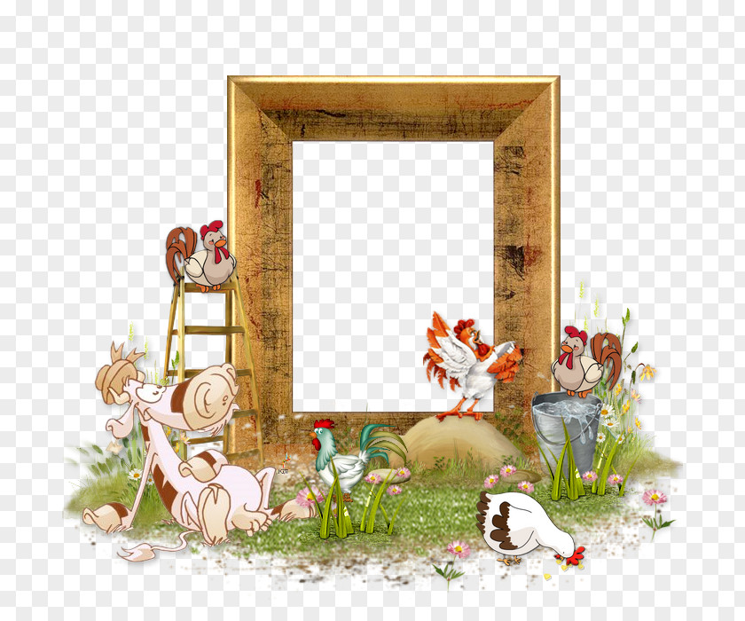 Flower Picture Frames PNG