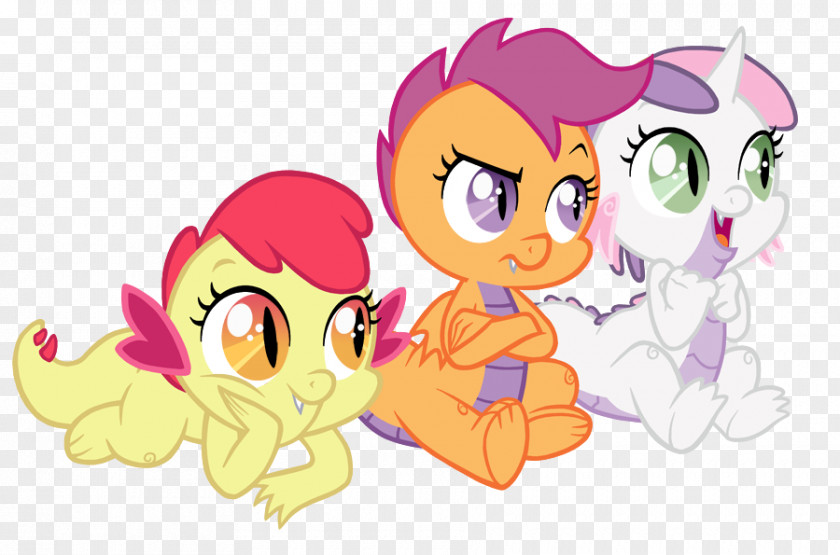 Sweety Diapers Apple Bloom Pony Spike Rarity Twilight Sparkle PNG
