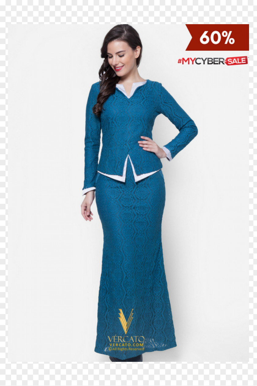 Baju Kurung Lace Kebaya Sleeve Fashion PNG