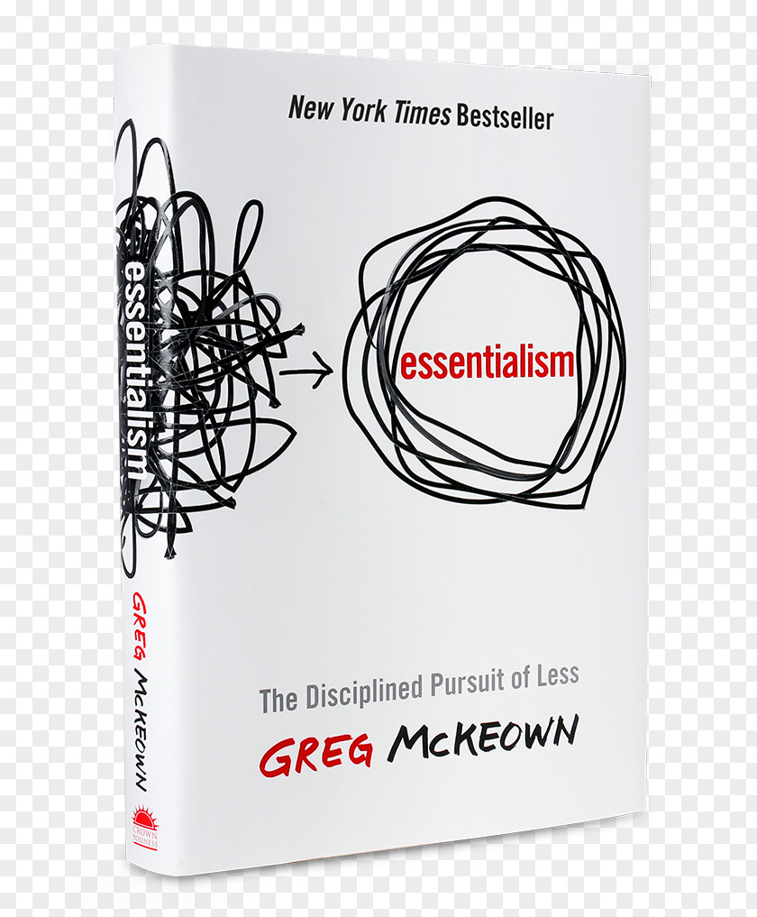 Book Essentialism: The Disciplined Pursuit Of Less Amazon.com E-book Author PNG