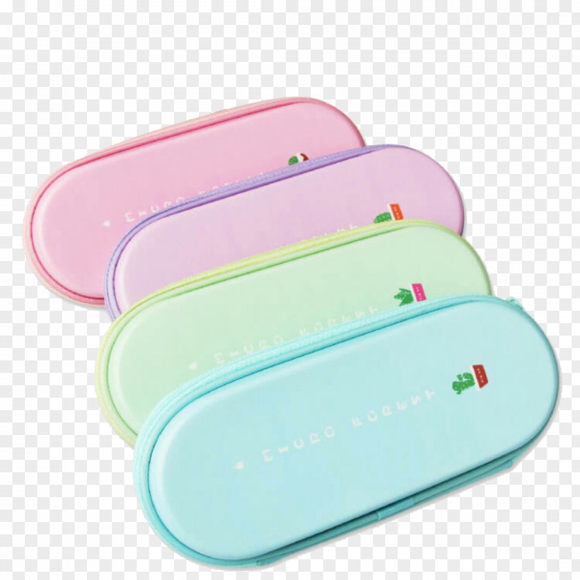 Four Colors Pencil Cases Case Color PNG