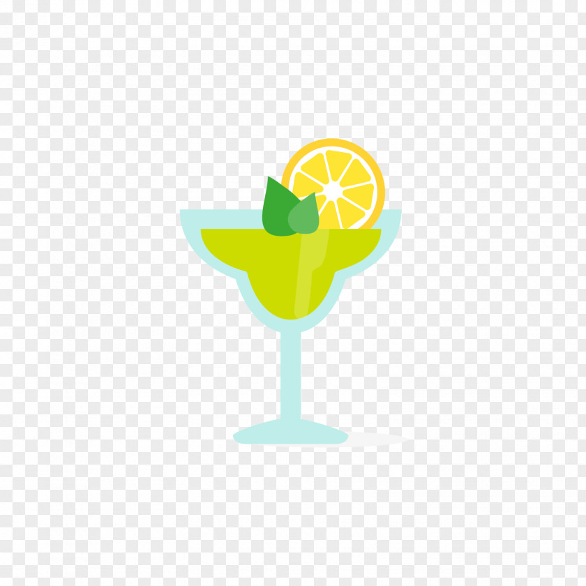 Green Drink In The Blue Cup Cocktail Garnish Red PNG