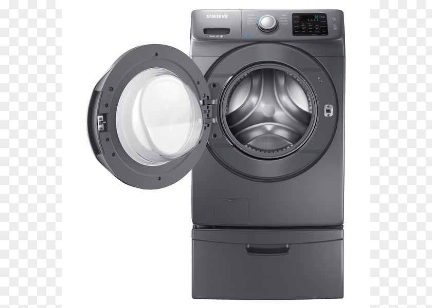 Samsung WF5200 Washing Machines WF42H5200 Home Appliance Clothes Dryer PNG