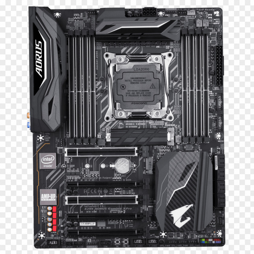 Computer TOP Gaming Motherboard X299 AORUS 9 LGA 2066 Intel Gigabyte GAMING 3 Pro PNG