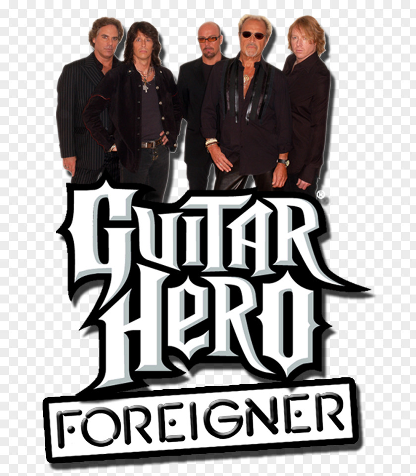 Foreigner Guitar Hero Smash Hits Hero: Metallica Van Halen World Tour Aerosmith PNG