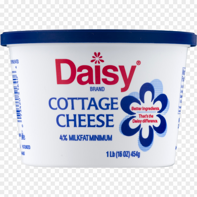 Milk Cottage Cheese Butterfat Curd Publix PNG