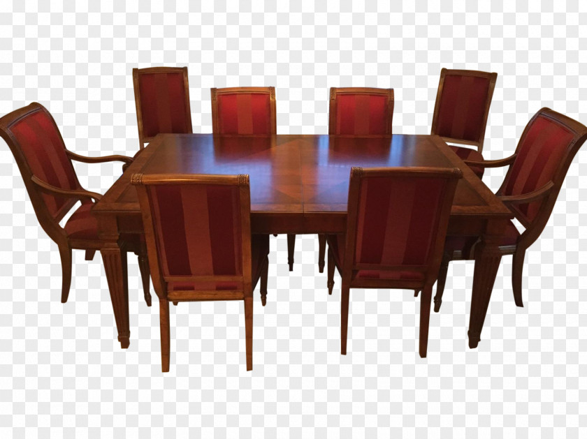 Table Dining Room Ethan Allen Chair Matbord PNG