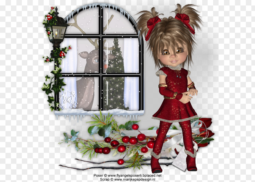 Tree Christmas Ornament Doll PNG