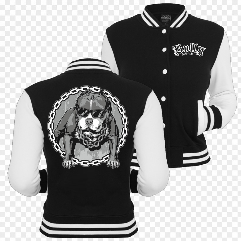 American Bully Hoodie T-shirt Jacket Letterman Sweatjacke PNG