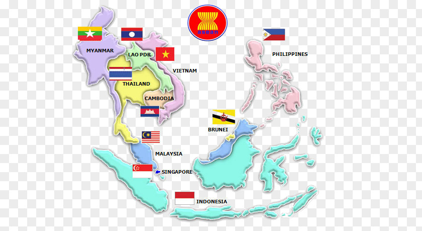 Asean Thailand A.S.E.A.N., Association Of South-East Asian Nations Laos Brunei Southeast PNG