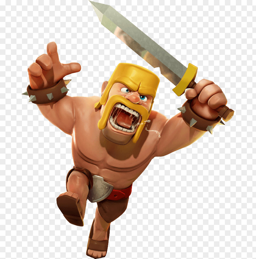Clash Of Clans Royale Boom Beach Barbarian PNG