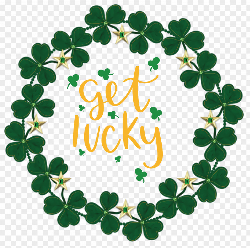 Get Lucky Saint Patrick Patricks Day PNG