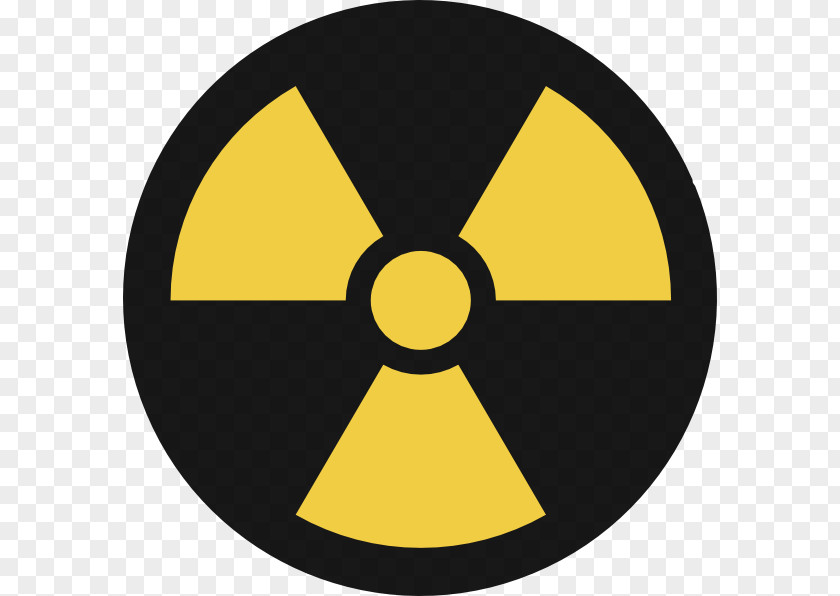 Hazardous Waste Clipart Nuclear Power Weapon Symbol Clip Art PNG