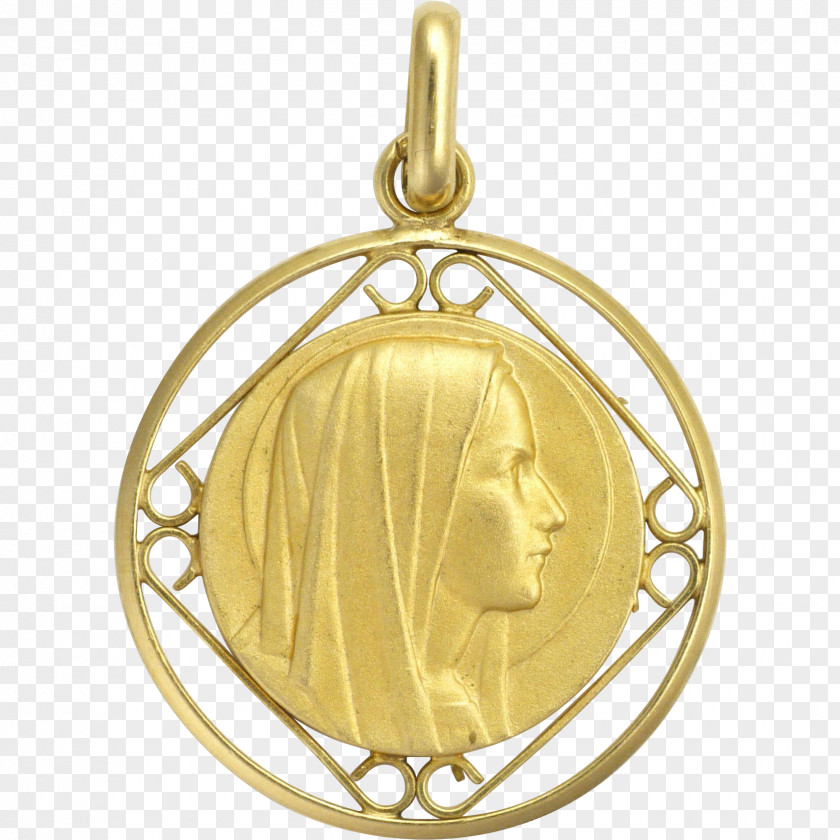 Medal Locket Silver Gold Body Jewellery PNG
