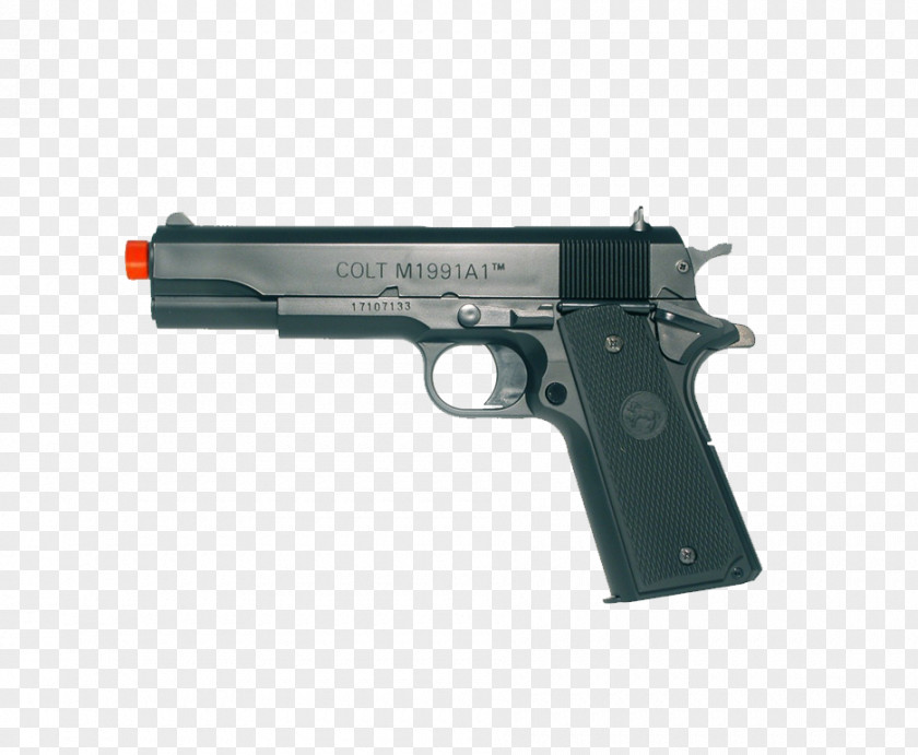 Weapon M1911 Pistol Airsoft Guns Colt's Manufacturing Company Firearm PNG