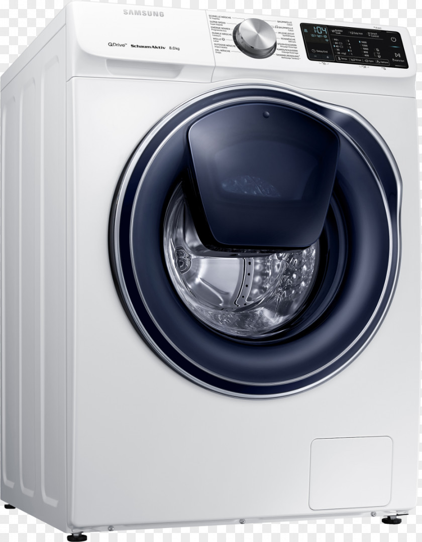 Machine A Laver Washing Machines Samsung WW80M642O Apgriezieni Minūtē PNG