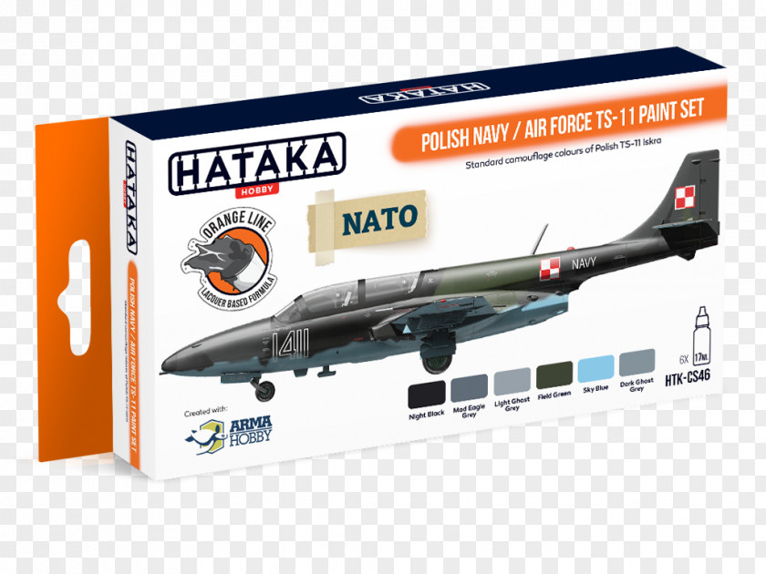 Orange Paint PZL TS-11 Iskra Air Force Aggressor Squadron Navy PNG