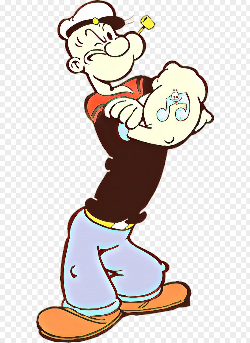 Pleased I Yam What Popeye Cartoon PNG