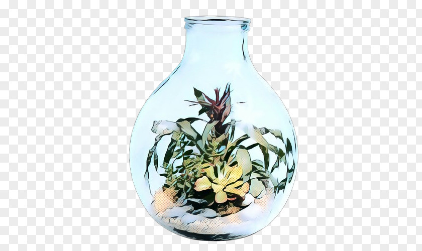 Porcelain Glass Plants Background PNG