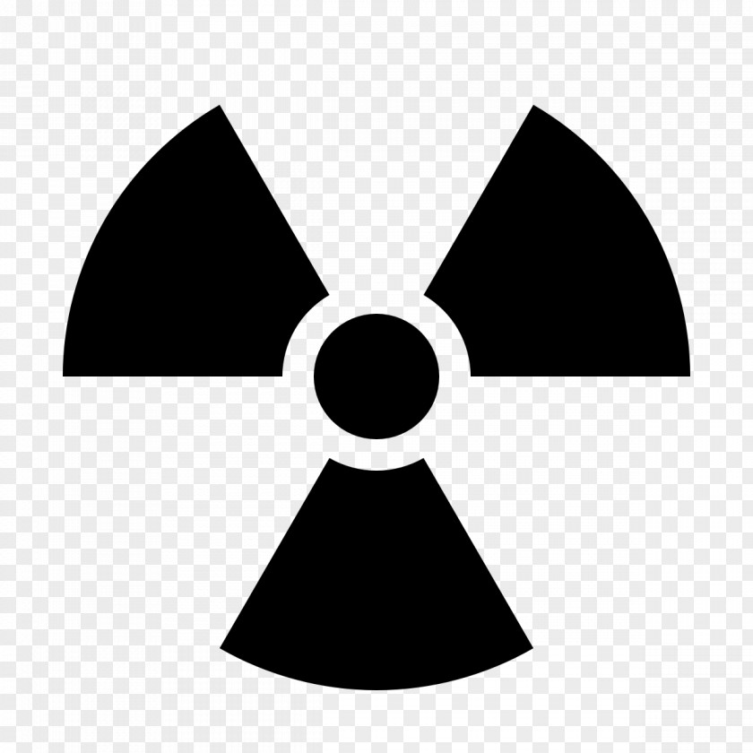 Radiation Radioactive Decay Hazard Symbol Clip Art PNG