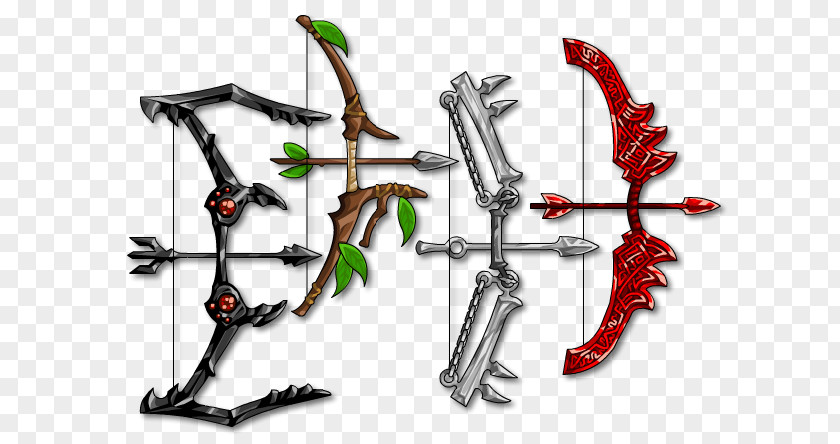 Cool Bow And Arrow Larp Weapon PNG