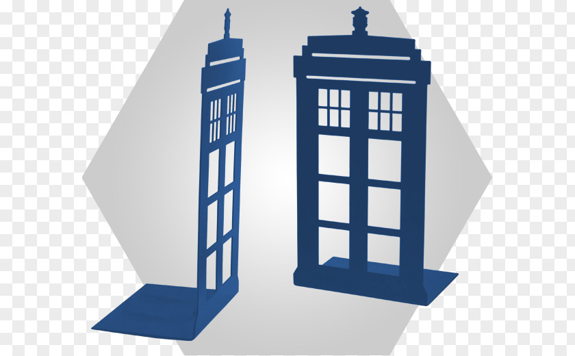 Doctor TARDIS Bookend PNG