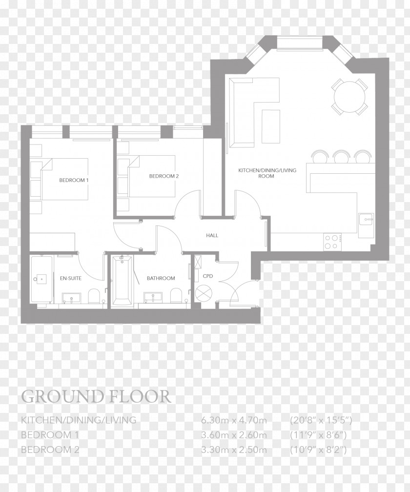 Ground Floor Plan Architecture Product Design Brand PNG