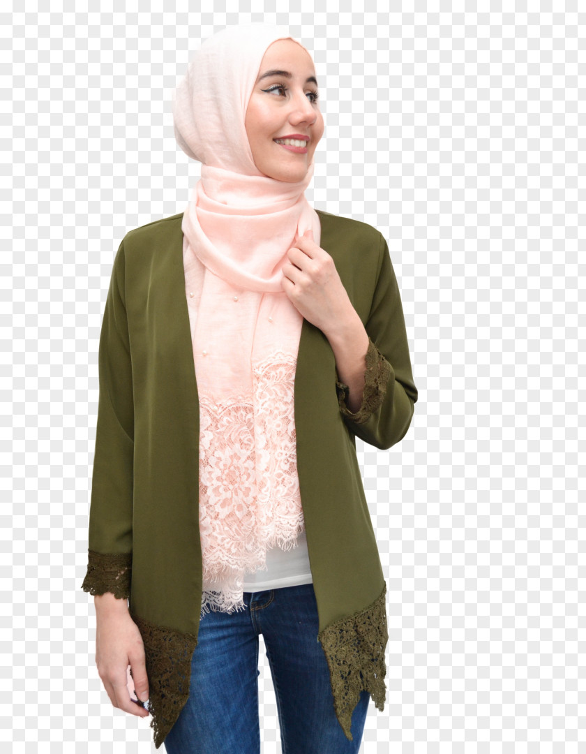 Jacket Scarf Neck Outerwear Sleeve PNG