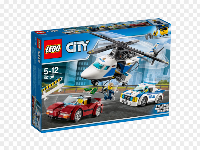 Police Chase LEGO 60138 City High-Speed 60011 Surfer Rescue Amazon.com Toy PNG