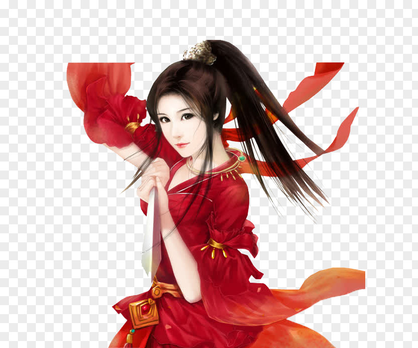 Red Dancers Hua Xu Yin Tang Qi Gong Zi Princess Consort Truyu1ec7n PNG