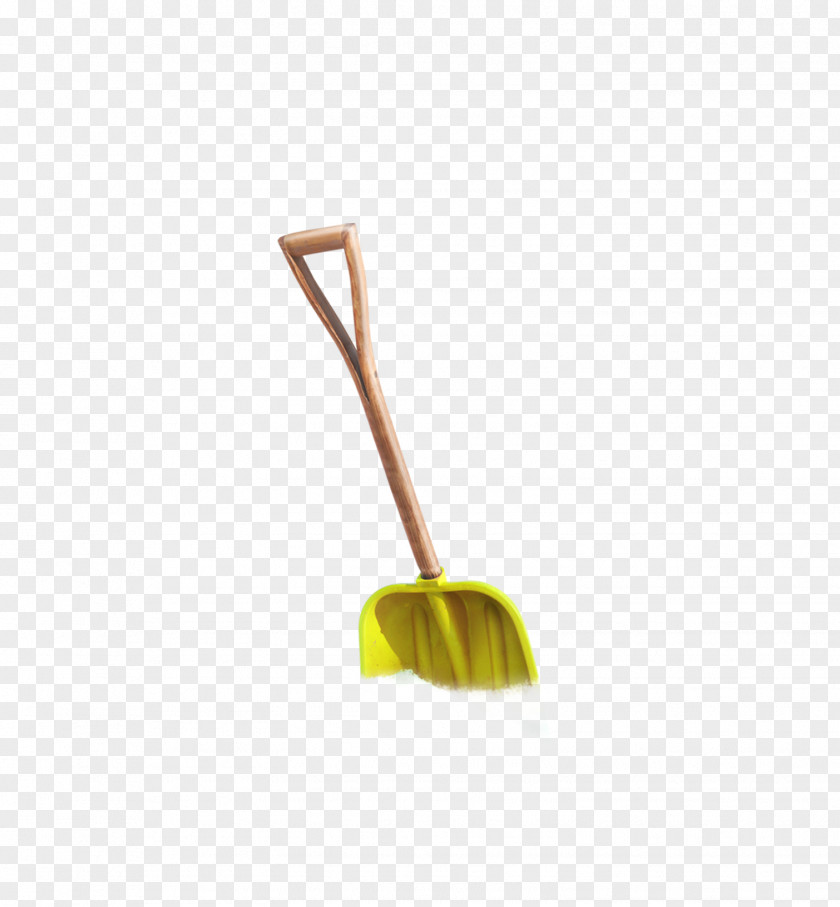 Yellow Shovel Handle Download PNG