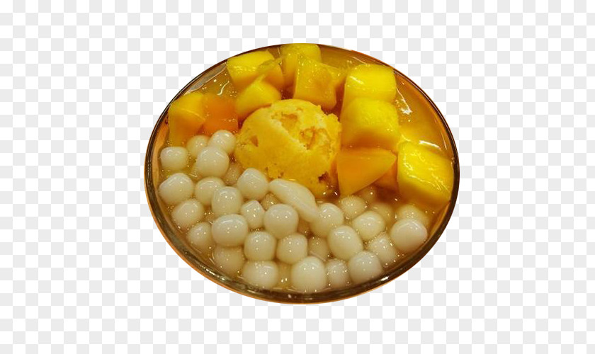 A Large Bowl Of Mango Glutinous Rice Dumpling Photos Ice Cream Cone Dango Zongzi Lo Mai Chi PNG