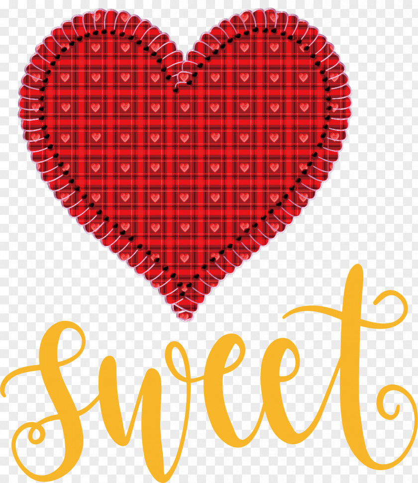 Be Sweet Valentines Day Heart PNG
