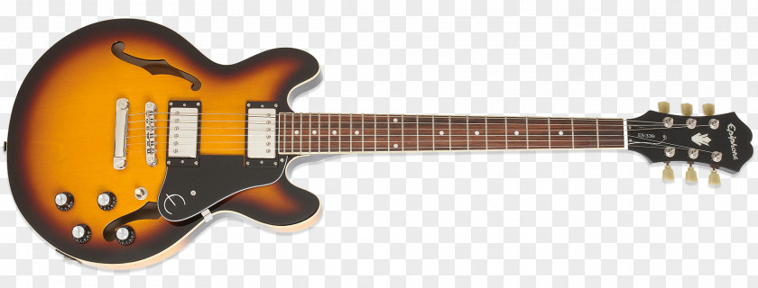 Electric Guitar Gibson Les Paul Studio Epiphone Custom ES-335 PNG