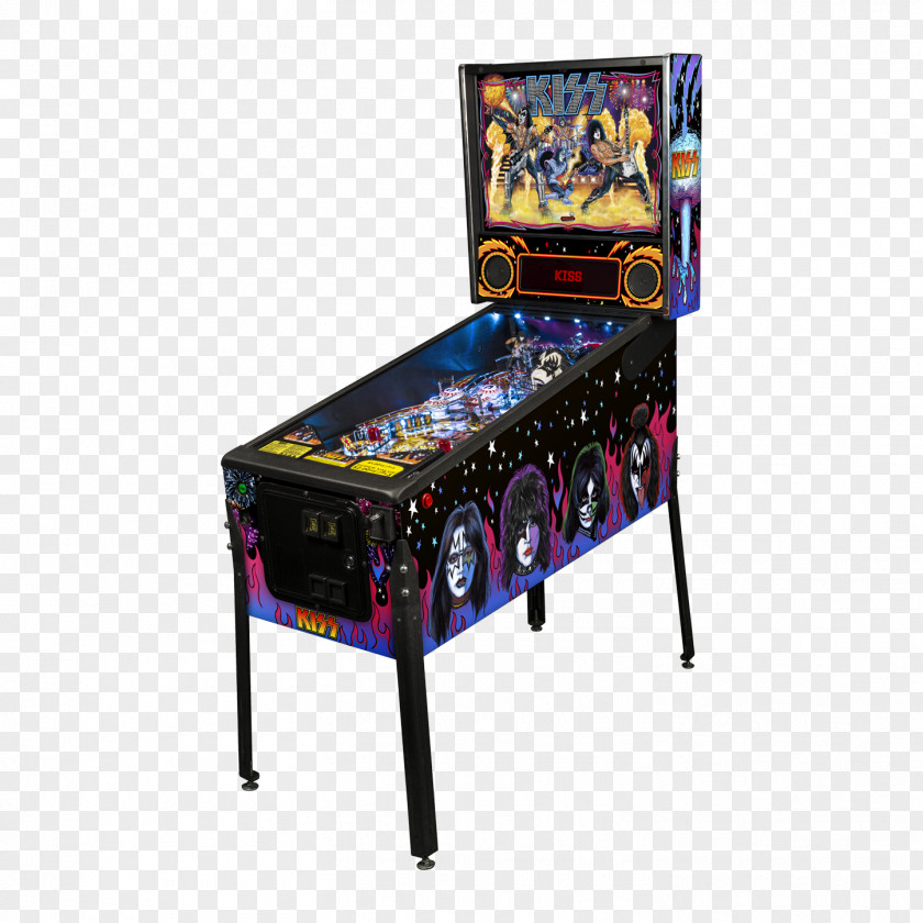 Kiss The Pinball Arcade Stern Electronics, Inc. Game PNG