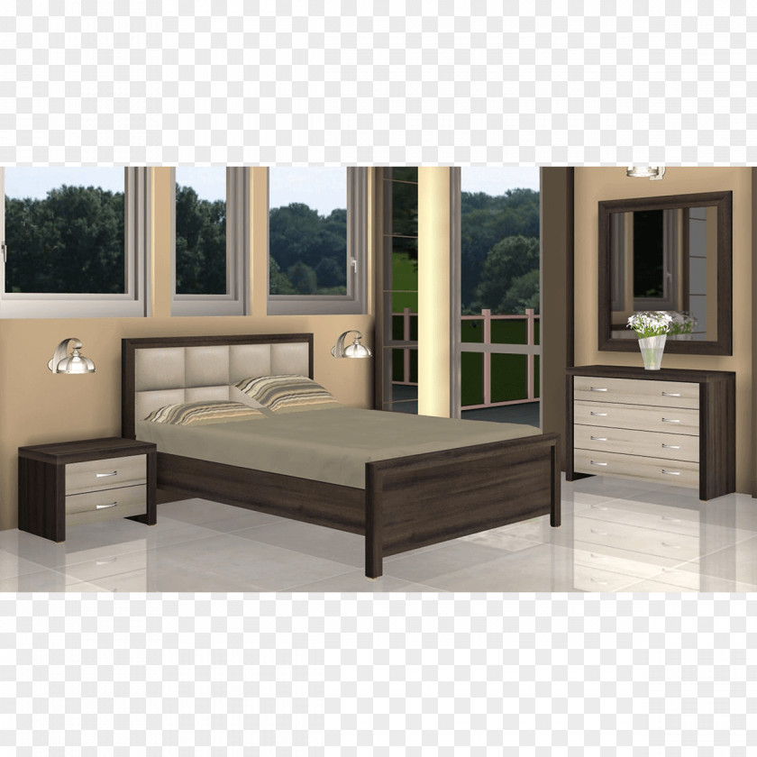 Mattress Bed Frame Furniture Bedding PNG