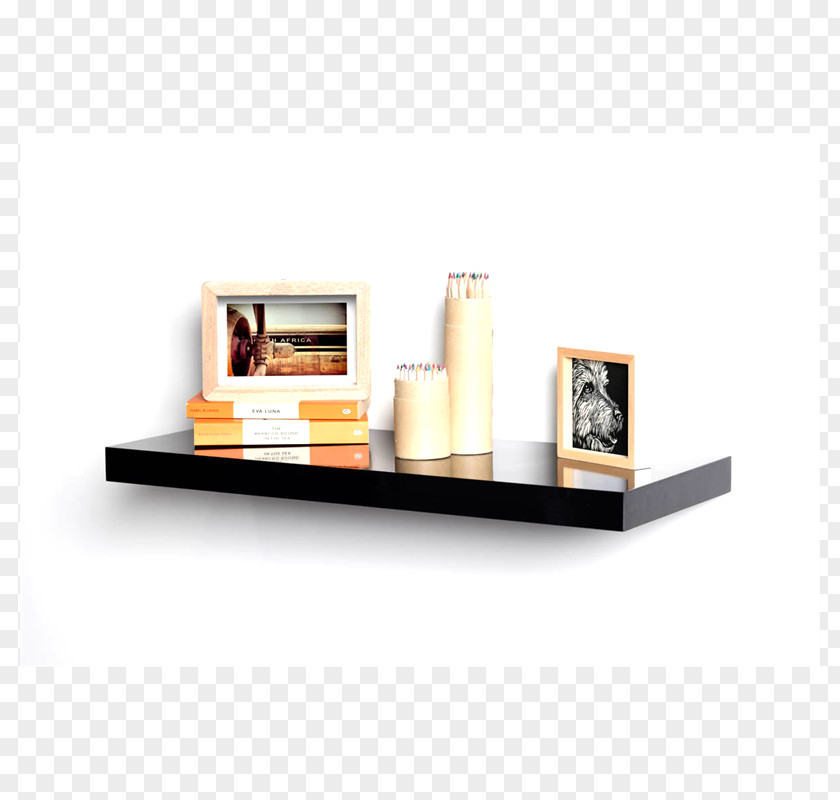 Store Shelf Floating Wall Furniture Bracket PNG