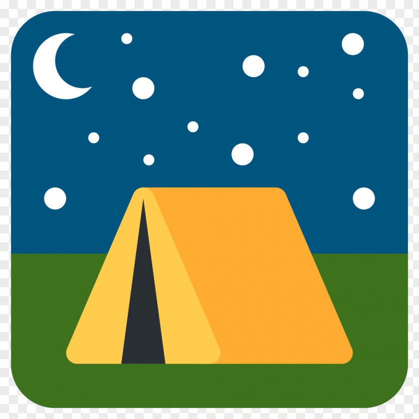 Camping Emoji Email SMS Text Messaging PNG