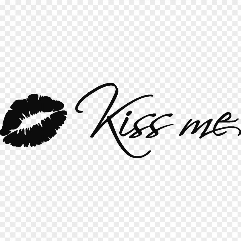 Kiss Me Wall Decal Chinese Characters Paper Symbol PNG