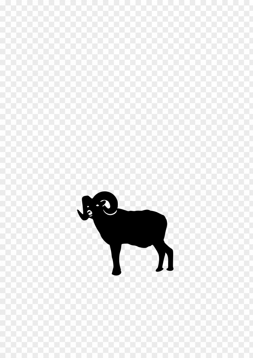 Ram Sheep Silhouette Clip Art PNG