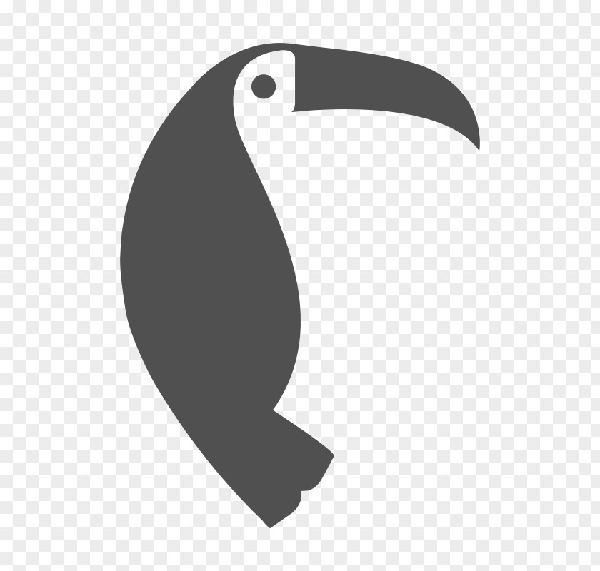Toucan Endmk Bird Black And White Musician PNG
