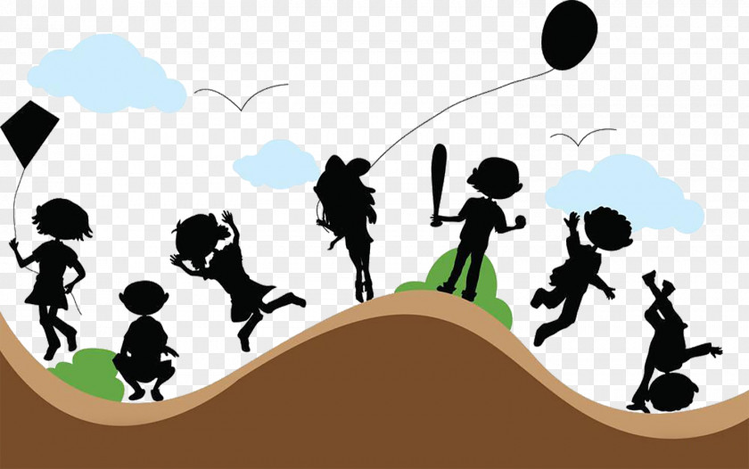 Vector Farewell Party Silhouette Stock Photography Royalty-free Child Clip Art PNG