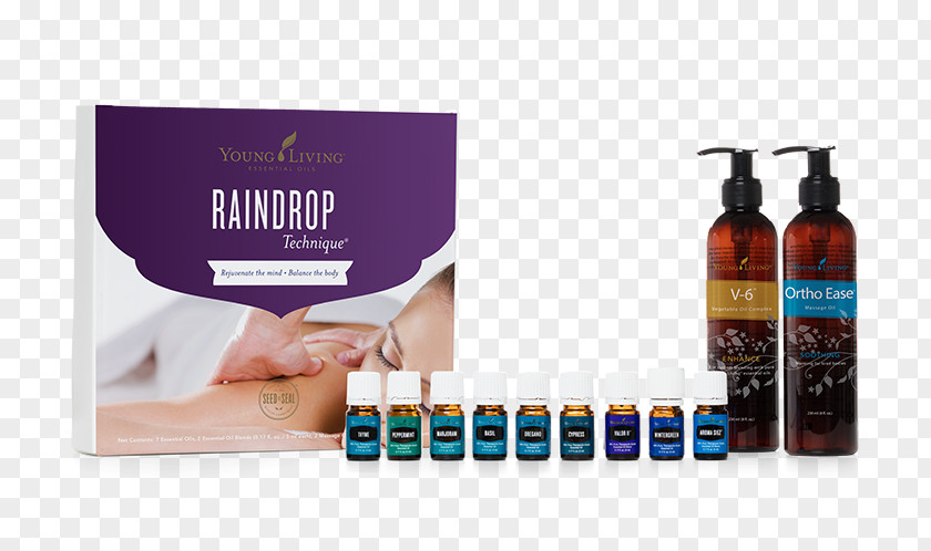 Aroma Therapy Raindrop Technique Young Living Essential Oil Massage Aromatherapy PNG