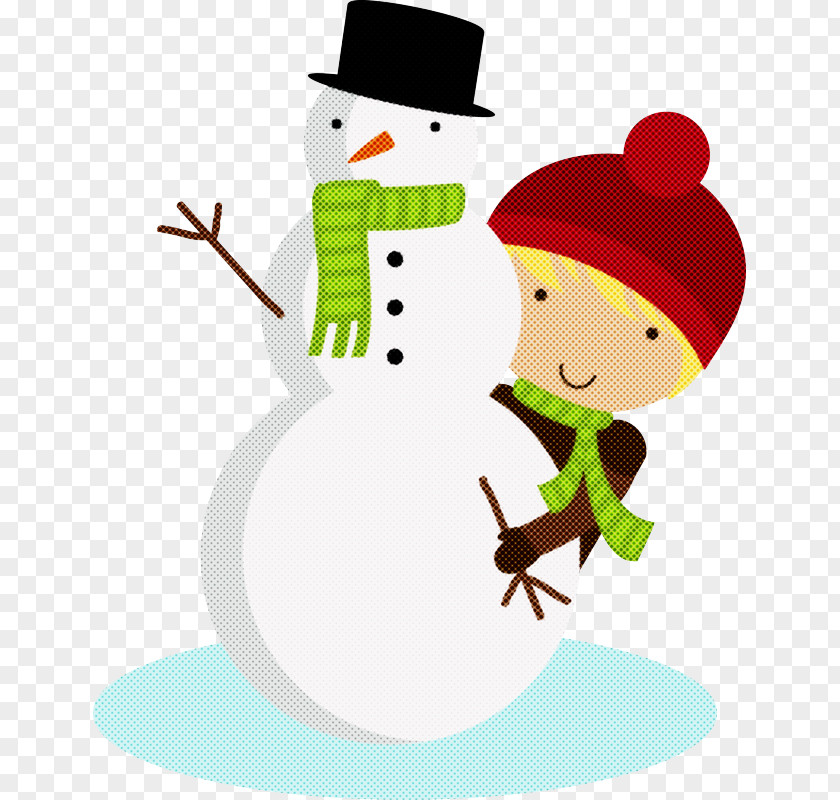 Cartoon Snowman PNG