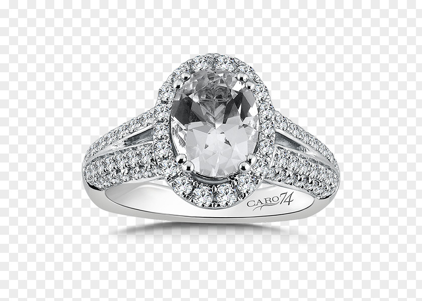 Ring Engagement Diamond Wedding Princess Cut PNG
