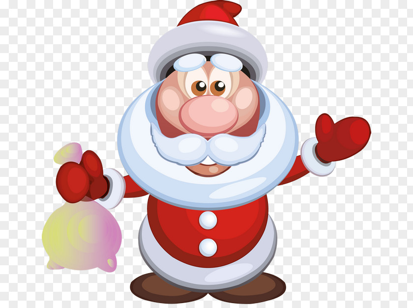 Santa Claus,festival,Cartoon Claus Christmas Ornament PNG