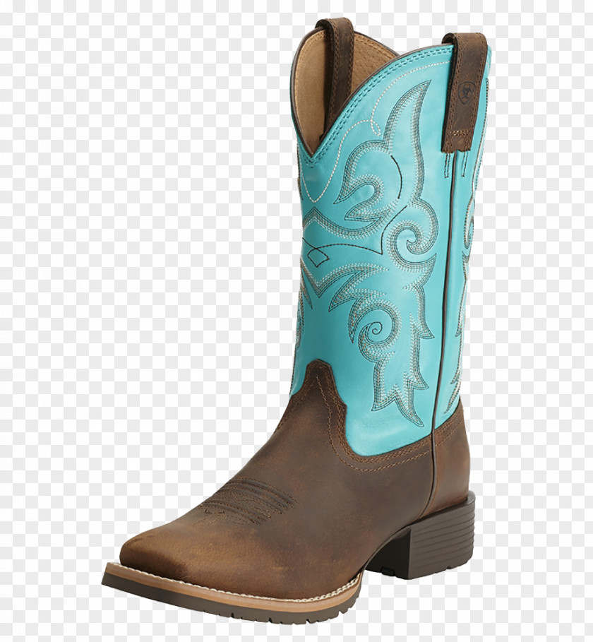 Boot Ariat Cowboy Shoe Leather PNG