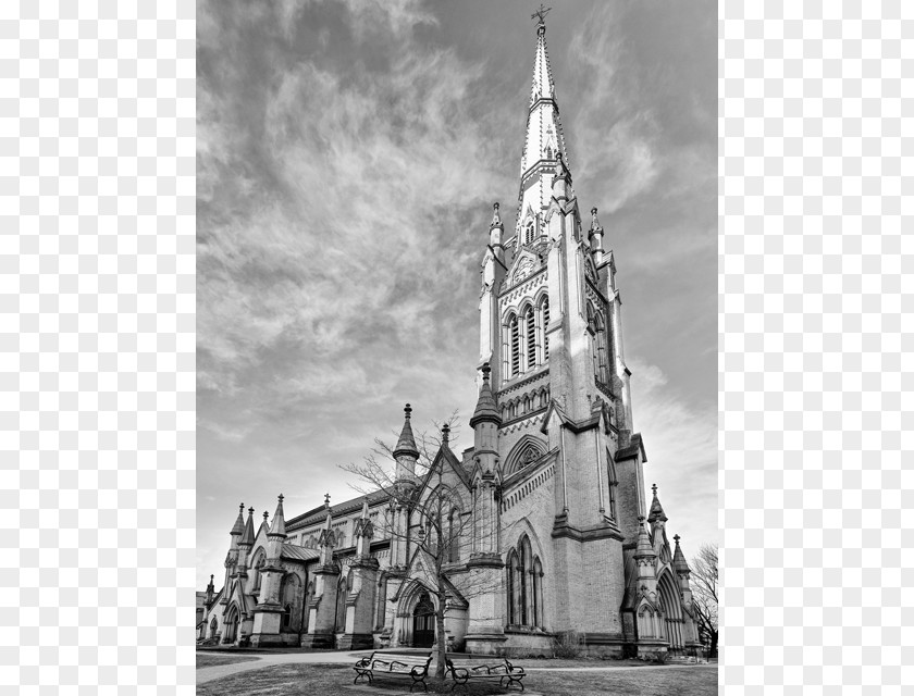 Cathedral Spire Medieval Architecture Middle Ages Steeple Basilica PNG