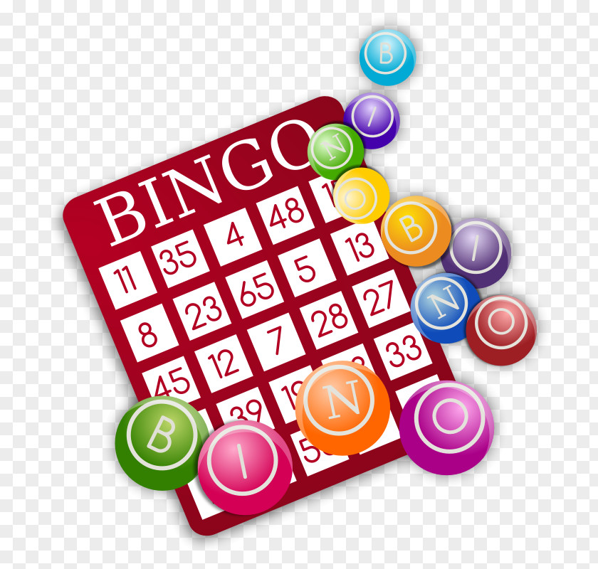 Gambling Pictures Bingo Card Clip Art PNG