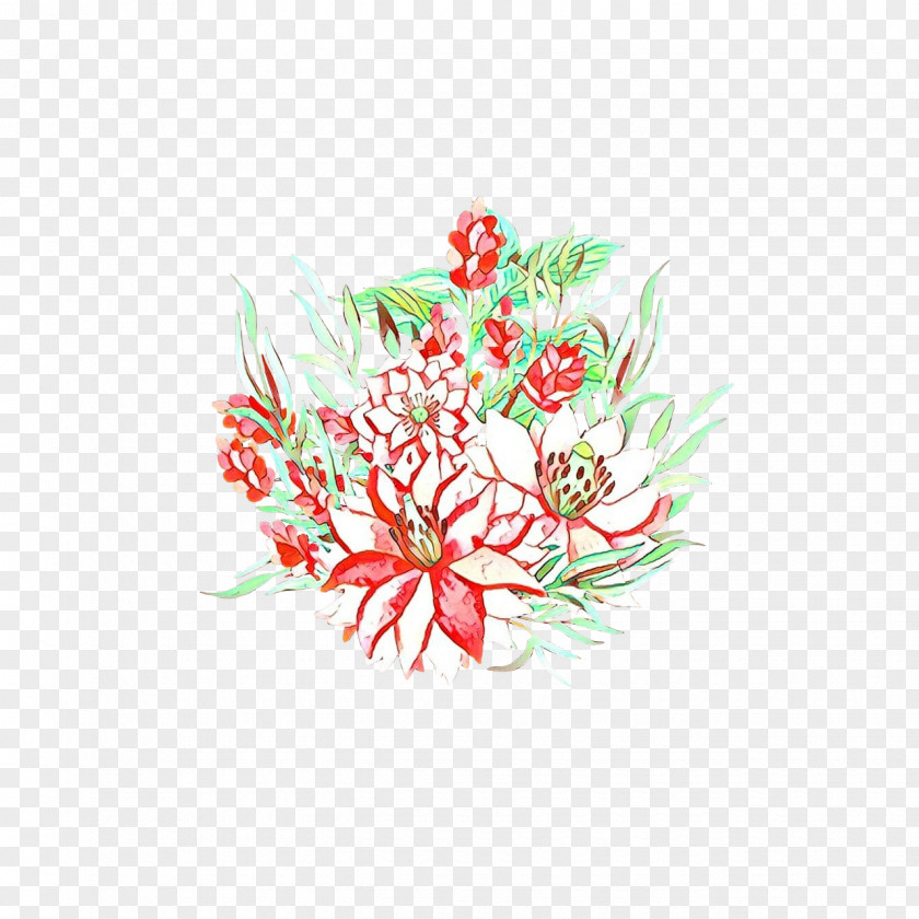 Protea Family Wildflower Tree Design PNG
